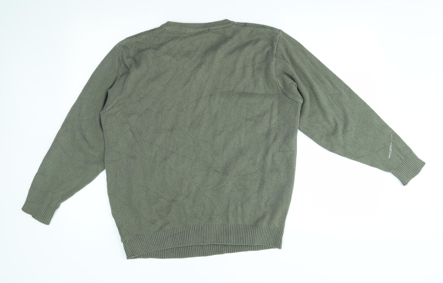 EWM Mens Green   Pullover Jumper Size M