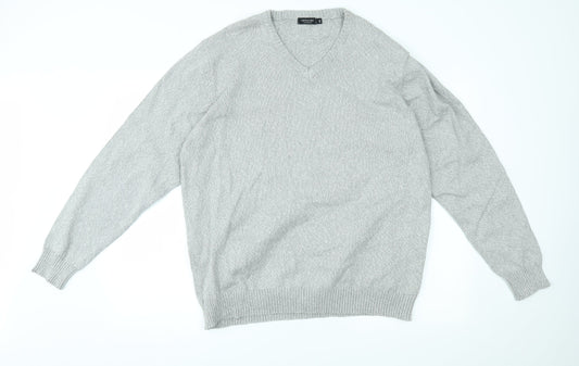 capsule Mens Grey   Pullover Jumper Size 2XL