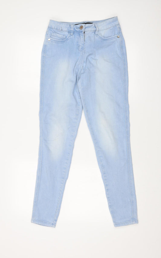 NEXT Womens Blue   Jegging Jeans Size 8 L29 in