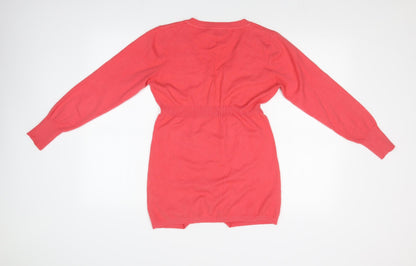 VANIA DEIURI Womens Pink   Cardigan Jumper Size L