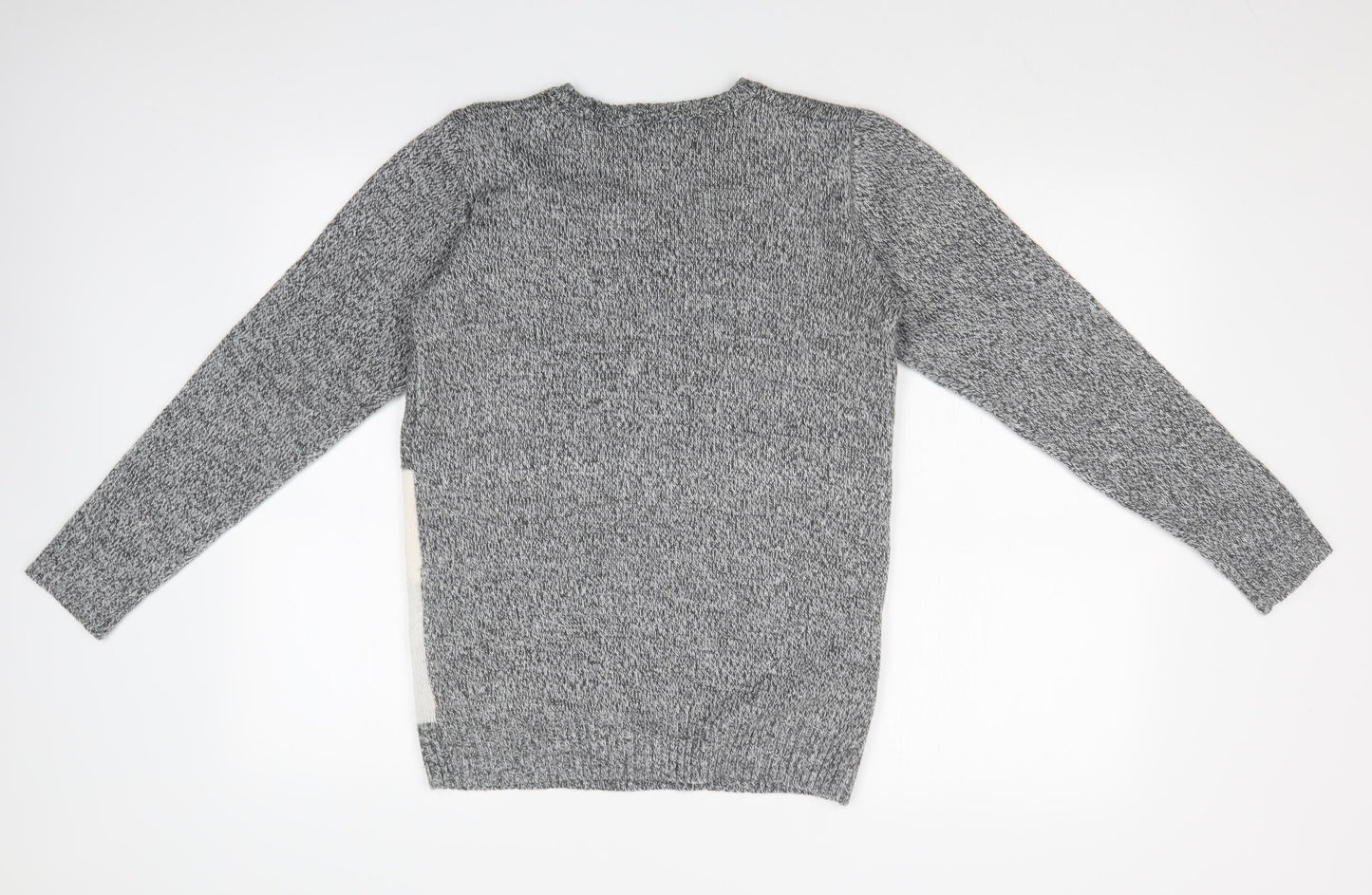 F&F Mens Grey   Pullover Jumper   - CHRISTMAS