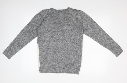 F&F Mens Grey   Pullover Jumper   - CHRISTMAS