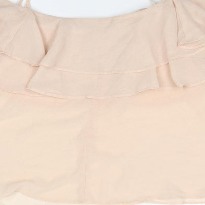 Womens UK Size 12 Atmosphere Pink Basic T-Shirt