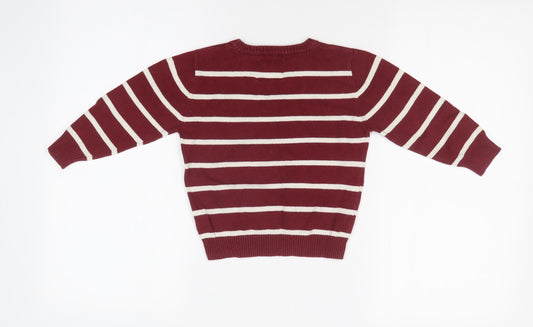 Primark Boys Multicoloured Striped  Pullover Sweatshirt Size 2-3 Years