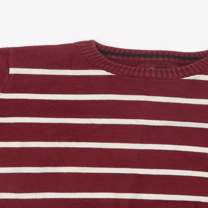 Primark Boys Multicoloured Striped  Pullover Sweatshirt Size 2-3 Years