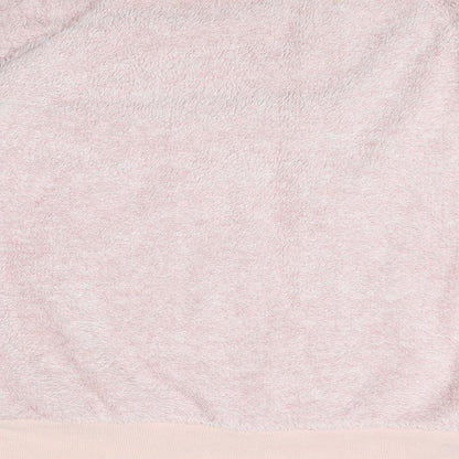Brand and care label for F&F women’s pink pullover sweatshirt, size UK 10