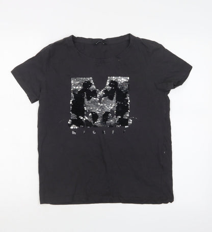 House Girls Black   Basic T-Shirt Size S