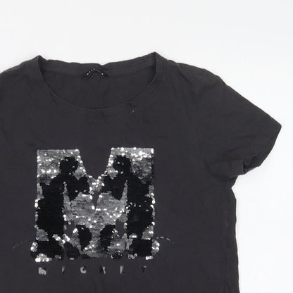 House Girls Black   Basic T-Shirt Size S