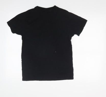 Primark Mens Black    T-Shirt Size XS
