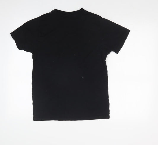 Primark Mens Black    T-Shirt Size XS