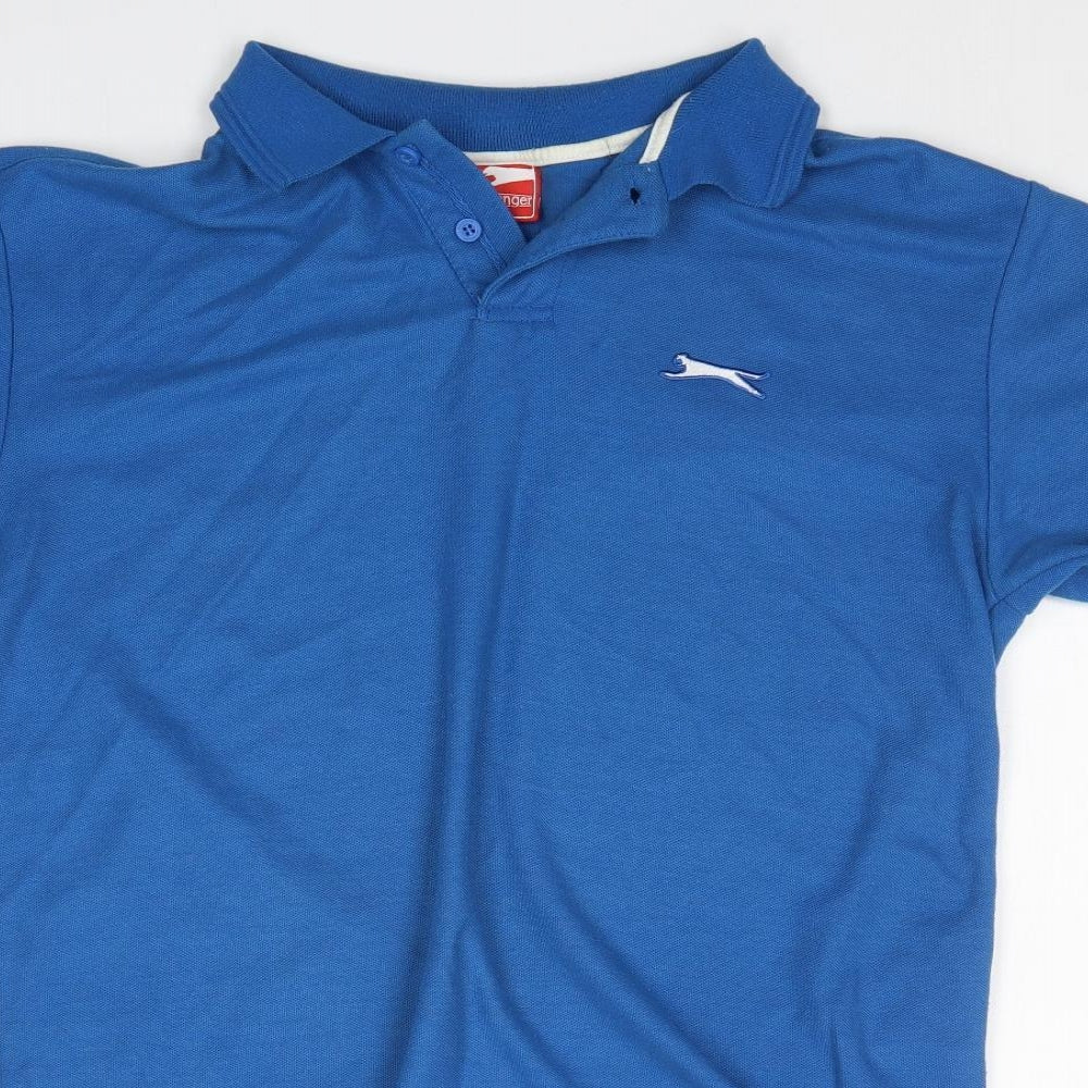 Slazenger Mens Blue    Polo Size M