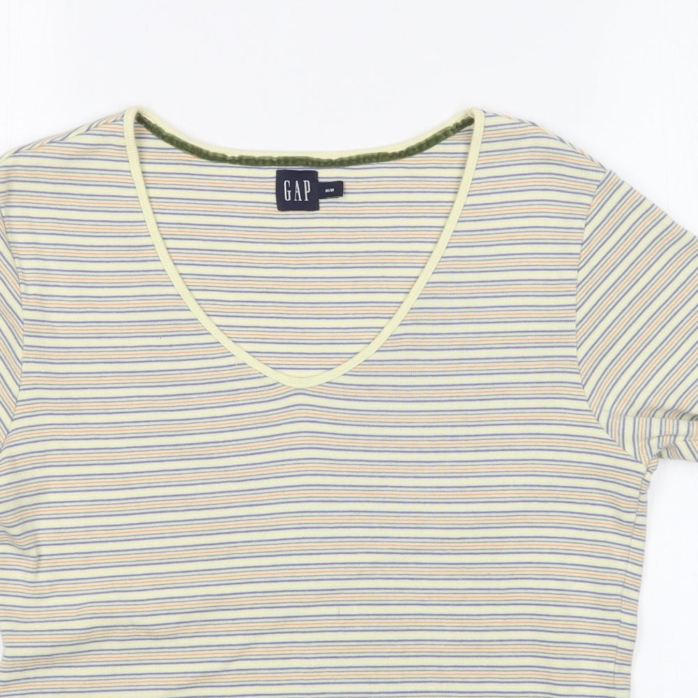 Womens UK Size M Gap Multicoloured Basic T-Shirt