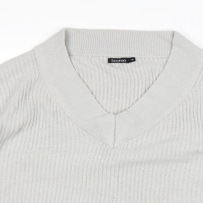 Boohoo Womens Grey   Pullover Jumper Size 18