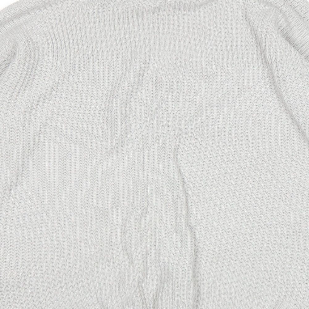 Boohoo Womens Grey   Pullover Jumper Size 18