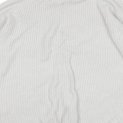 Boohoo Womens Grey   Pullover Jumper Size 18