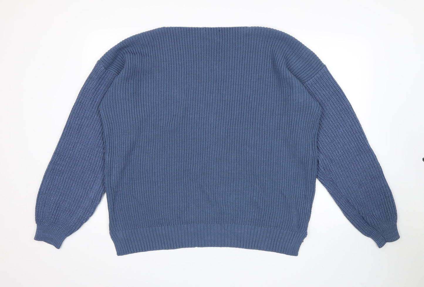 Boohoo Womens Blue   Pullover Jumper Size 18