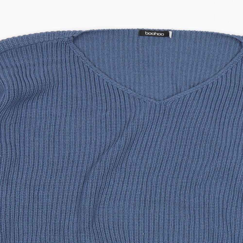 Boohoo Womens Blue   Pullover Jumper Size 18
