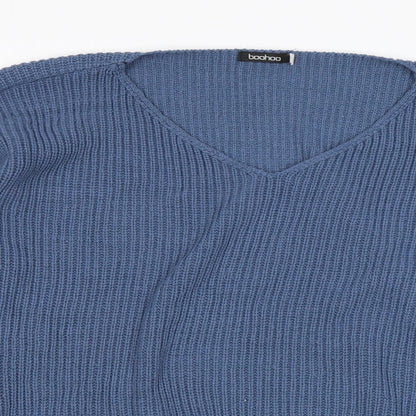 Boohoo Womens Blue   Pullover Jumper Size 18