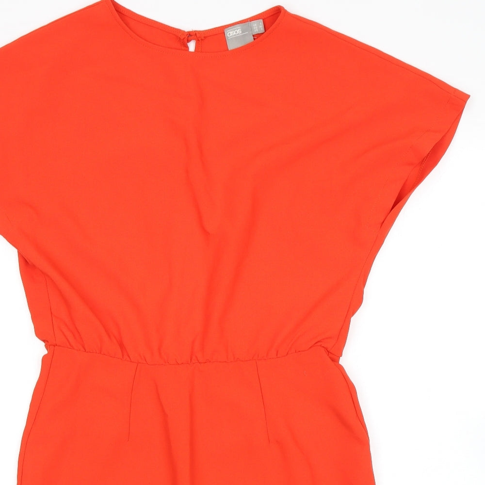 ASOS Womens Orange   Mini  Size 8