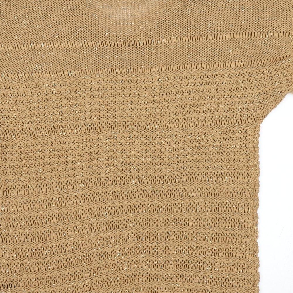 George Womens Brown   Pullover Jumper Size 8