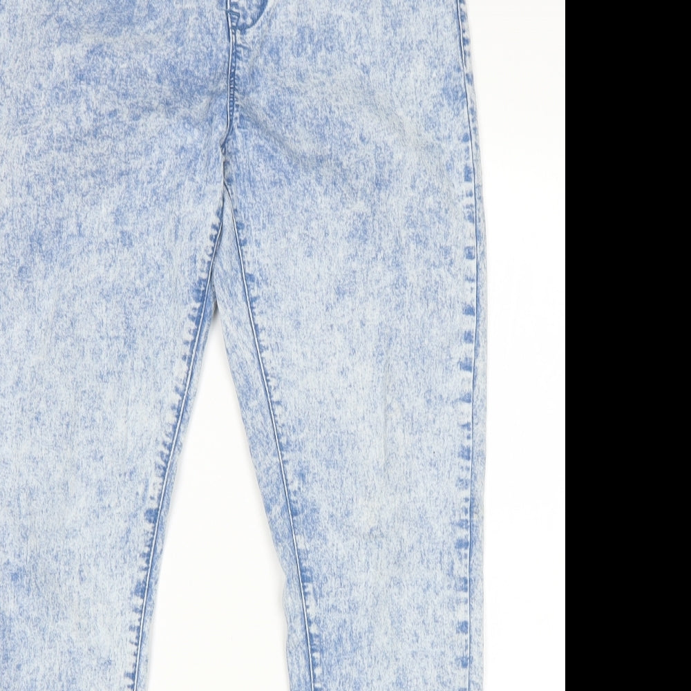 Womens UK Size 14 Preworn Regular Fit Jegging Blue Jeans