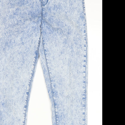 Womens UK Size 14 Preworn Regular Fit Jegging Blue Jeans