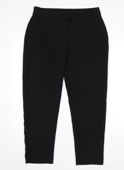George Womens Black   Trousers  Size 12 L28 in