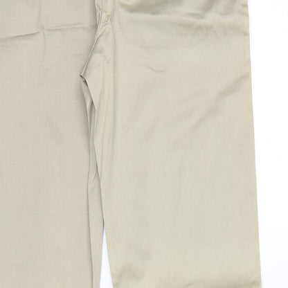 Moose Golf Clothing Womens Beige   Chino Trousers Size 10 L32 in