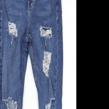 Topshop Womens Blue   Skinny Jeans Size 26 L30 in