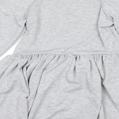 Misspap Womens Grey   Fit & Flare  Size 8