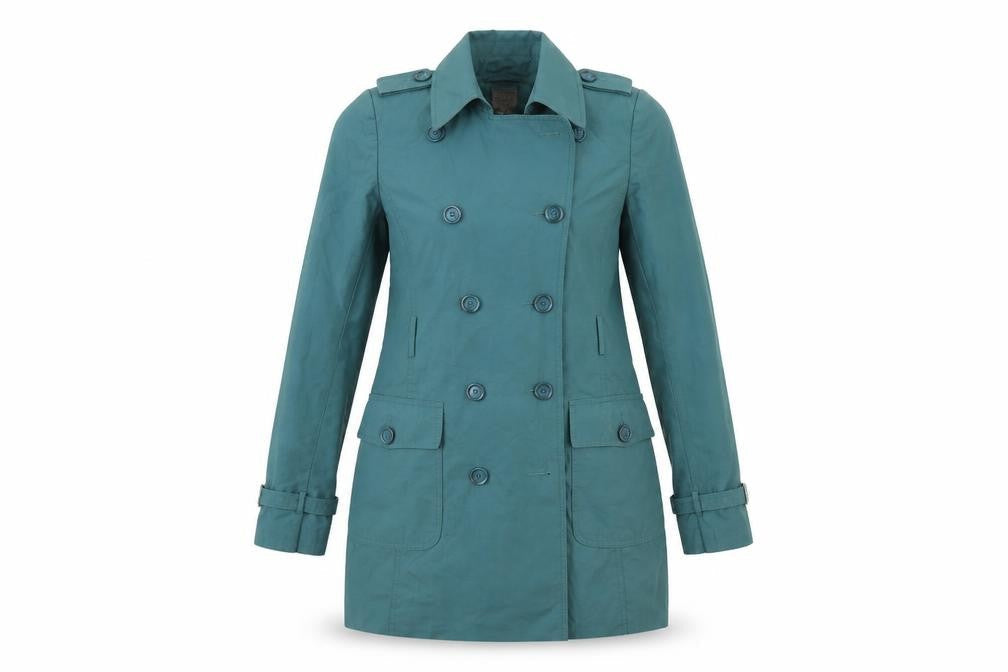 Womens UK Size 10 TU Grey Overcoat