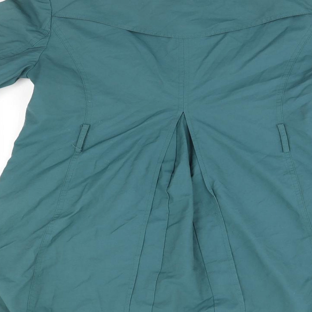 TU Womens Grey   Overcoat Coat Size 10