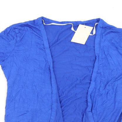 Womens UK Size  Preworn Blue Cardigan Jumper