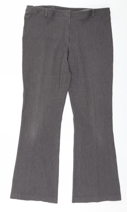 Womens UK Size 16 NL Collection Regular Fit  Grey Trousers