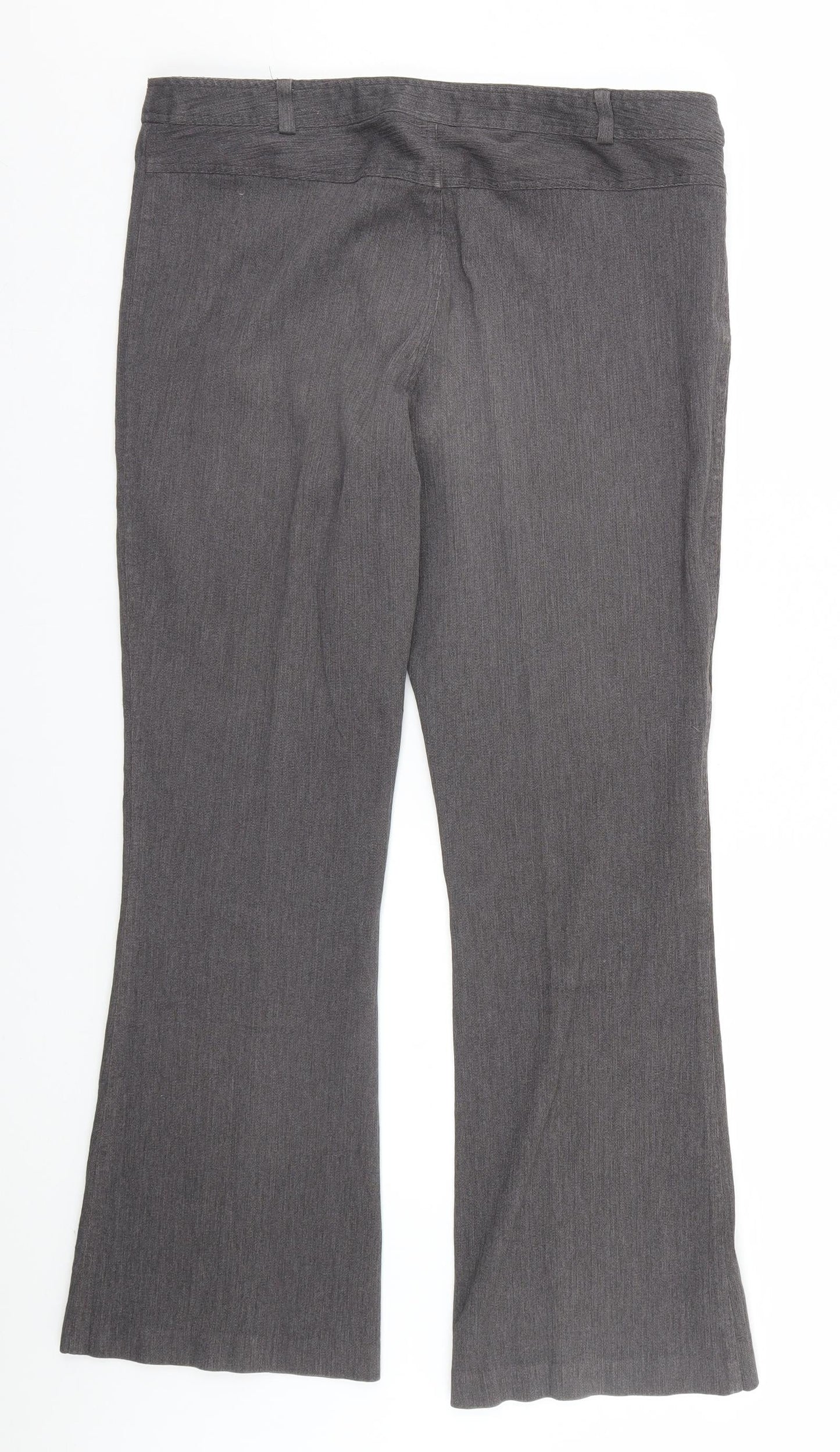 Womens UK Size 16 NL Collection Regular Fit  Grey Trousers