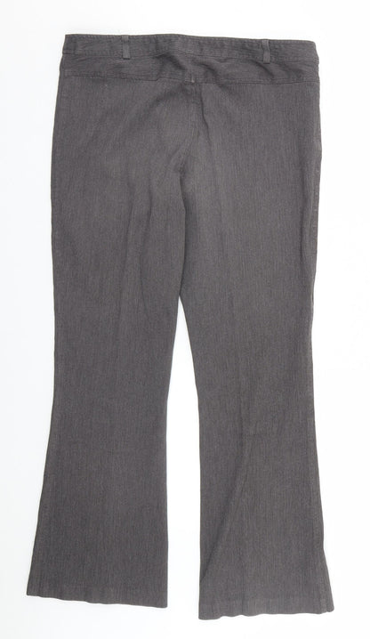 Womens UK Size 16 NL Collection Regular Fit  Grey Trousers