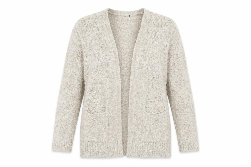 Womens UK Size 12 George Brown Cardigan Jumper