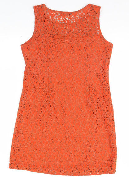 F&F Womens Orange   Basic Tank Size 12