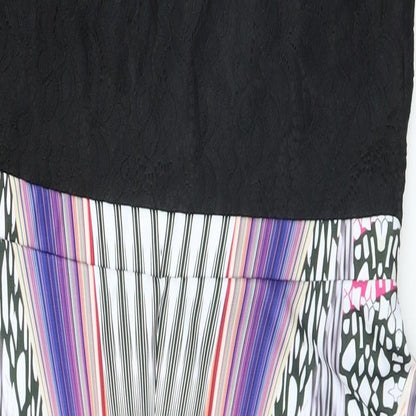 Girls On Film Womens Multicoloured Geometric  A-Line  Size 14