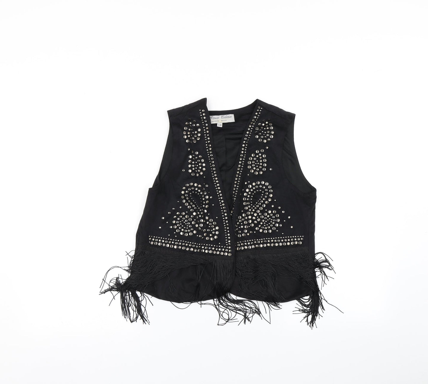 Womens UK Size S Parisian Black Cardigan Jumper