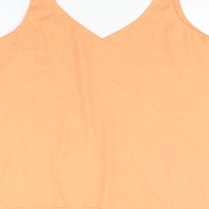 F&F Womens Orange   Camisole Tank Size 22