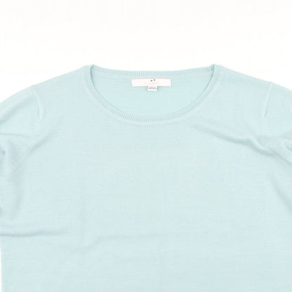 Womens UK Size 12 Julipa Blue Pullover Jumper