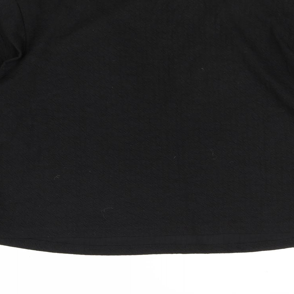 Womens UK Size XL Only Black Basic Blouse