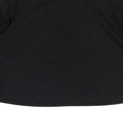 Womens UK Size XL Only Black Basic Blouse