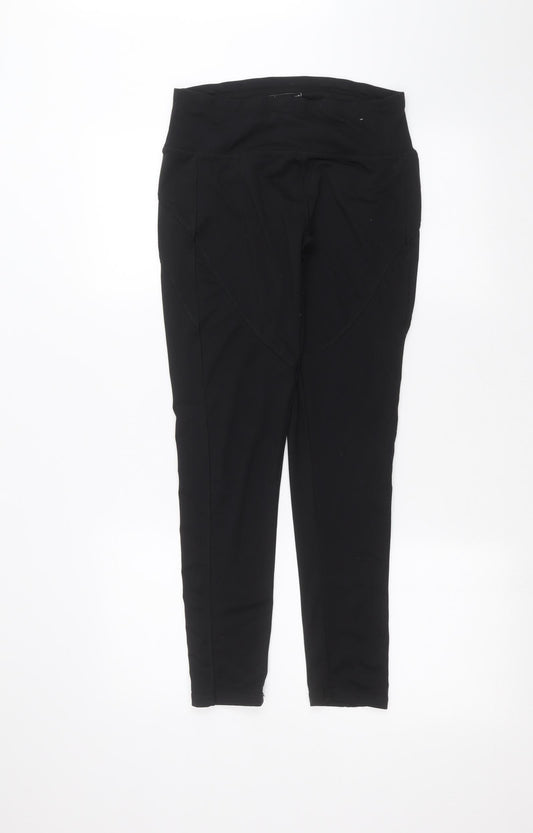 Womens UK Size S Workout  Jogger Black Leggings