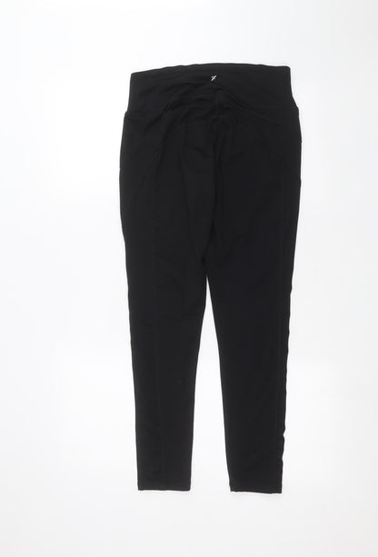 Womens UK Size S Workout  Jogger Black Leggings