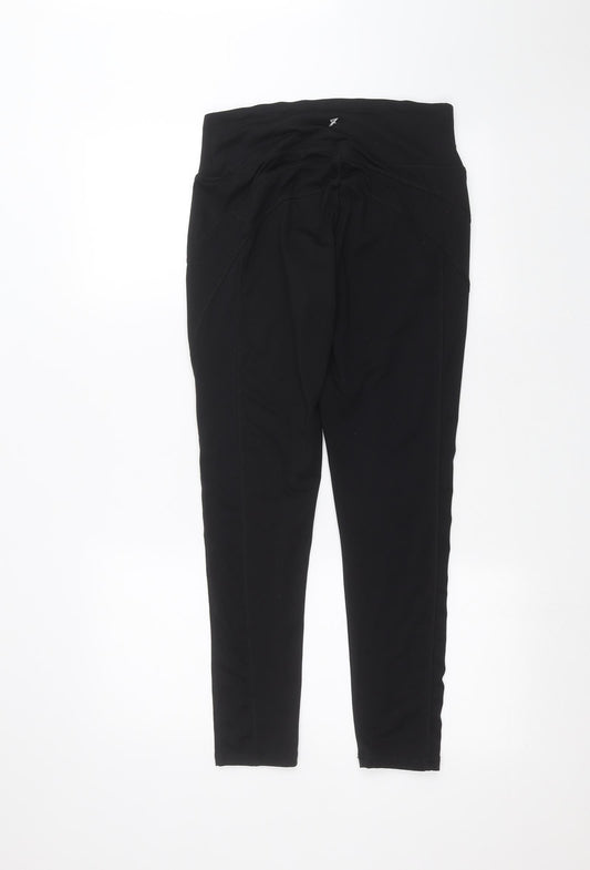Womens UK Size S Workout  Jogger Black Leggings