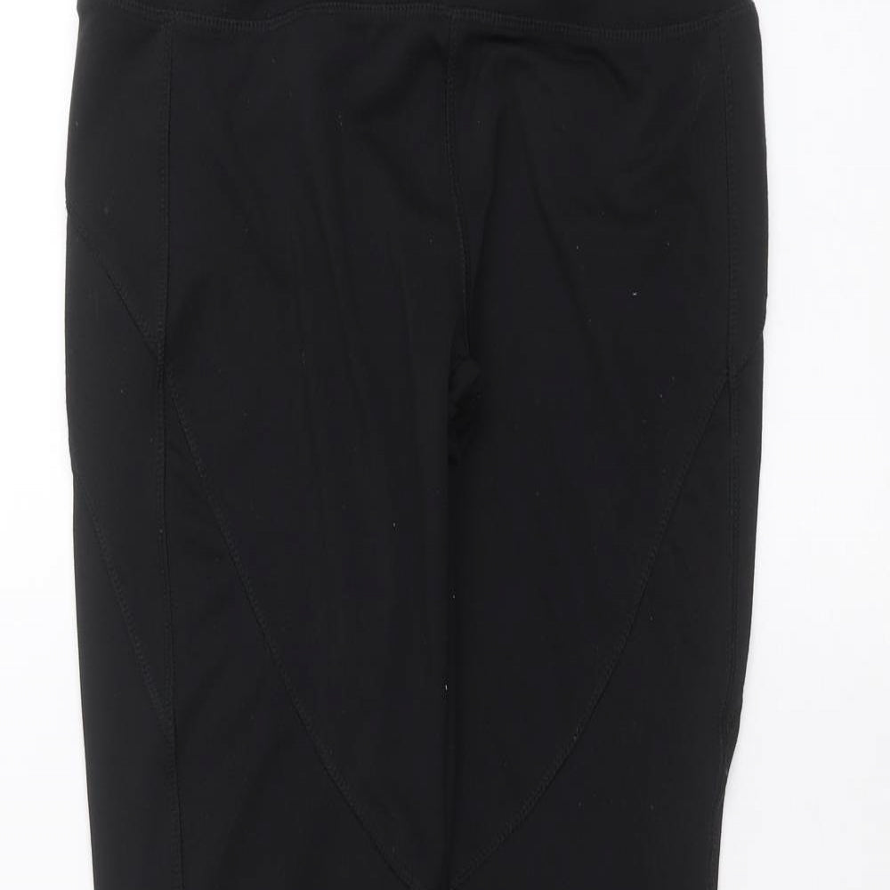 Womens UK Size S Workout  Jogger Black Leggings