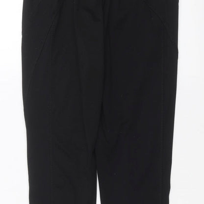 Womens UK Size S Workout  Jogger Black Leggings