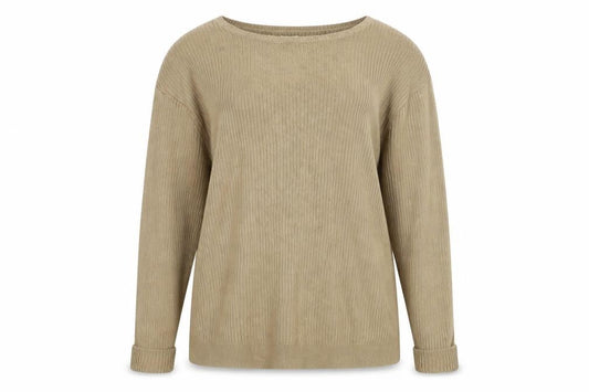 Womens UK Size 20 Cotton Traders Brown Pullover Jumper